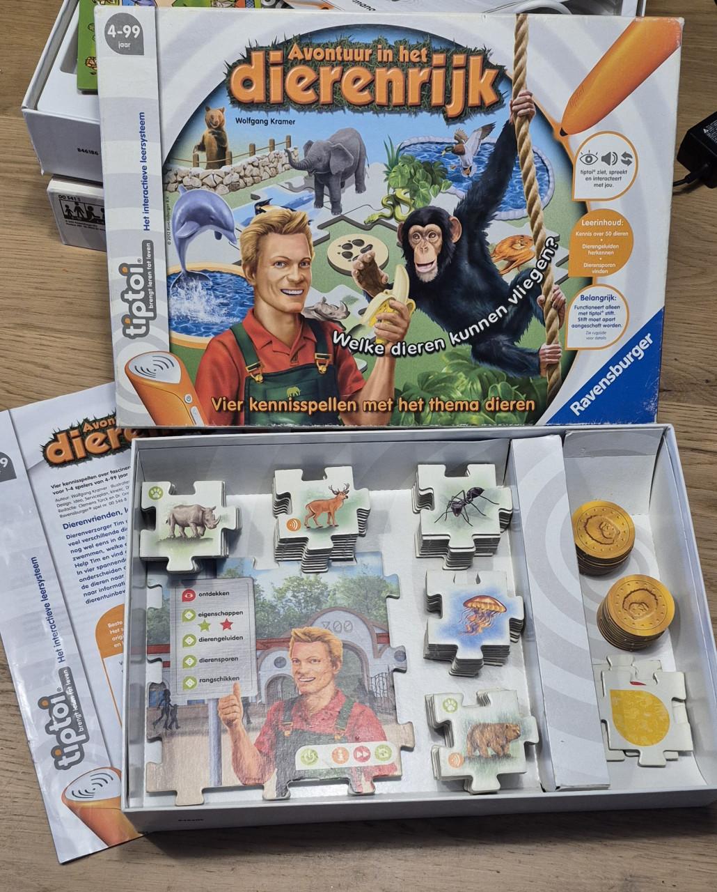 Tiptoi engelse detective en dierenrijk