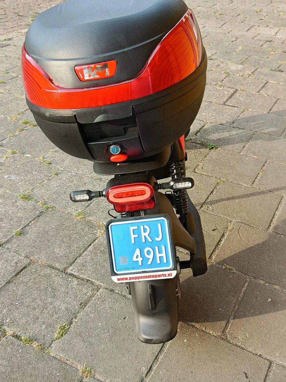 Segway B110S elektrische scooter. Nieuw. Blauw kenteken.