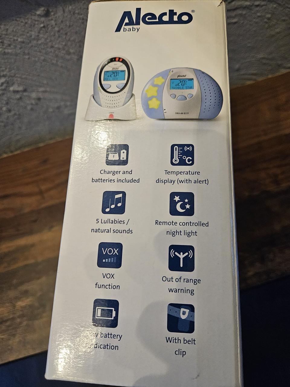 Zgan Alecto DBX-88 ECO Full Eco DECT babyfoon