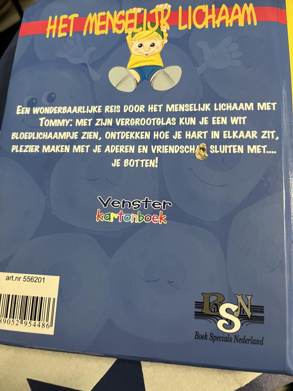 Boek het menselijk lichaam