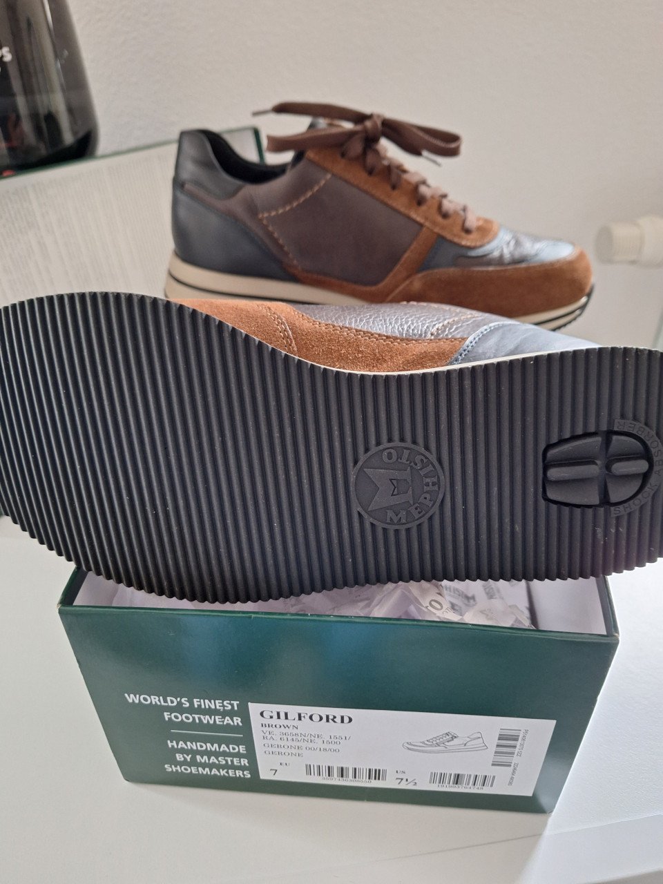 Schoenen heren Mephisto nieuw