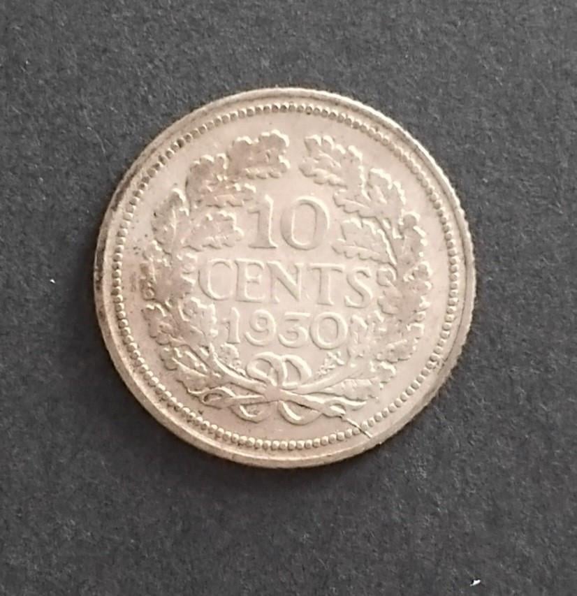 1897-1941 ZILVER 9x Dubbeltjes 1x Kwartje