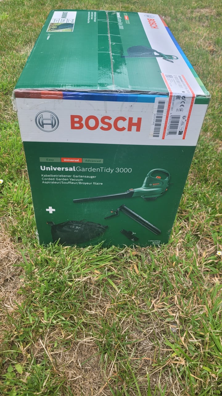 Bosch bladblazer, zuiger,  versnipperaar