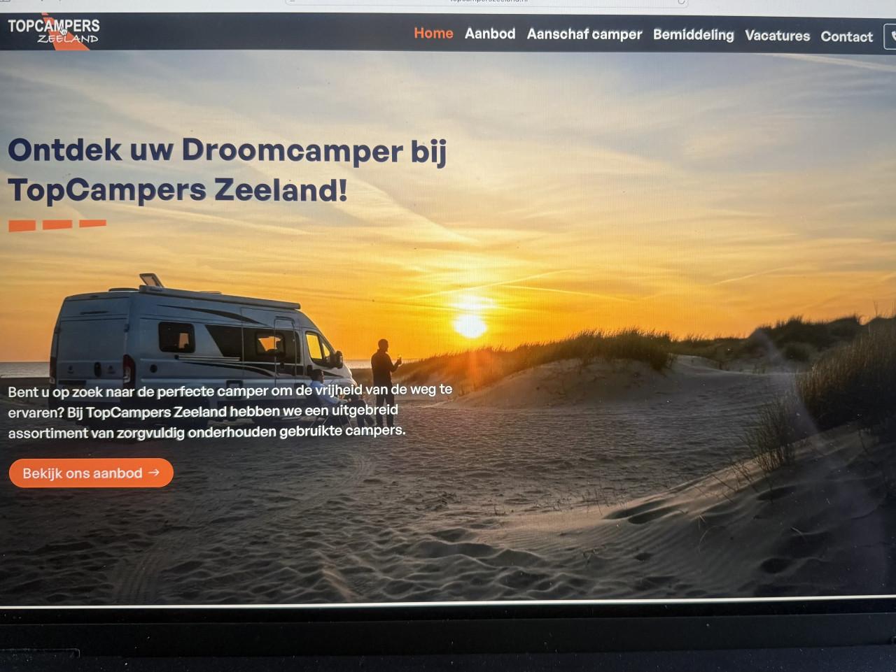 Vanaf woensdag 7 januari is TopCamperZeeland weer geopend !!!!!
