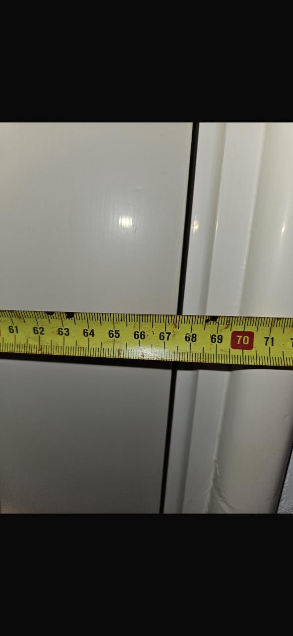 1 Paneeldeur, afmetingen zie foto