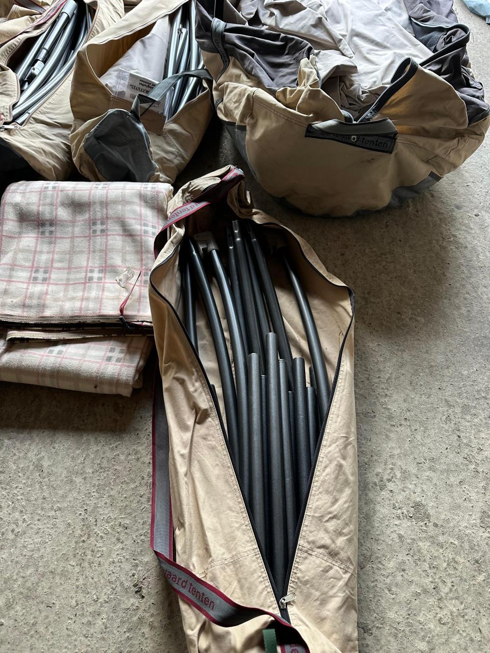 De Waard tent plus evt. bagagewagen