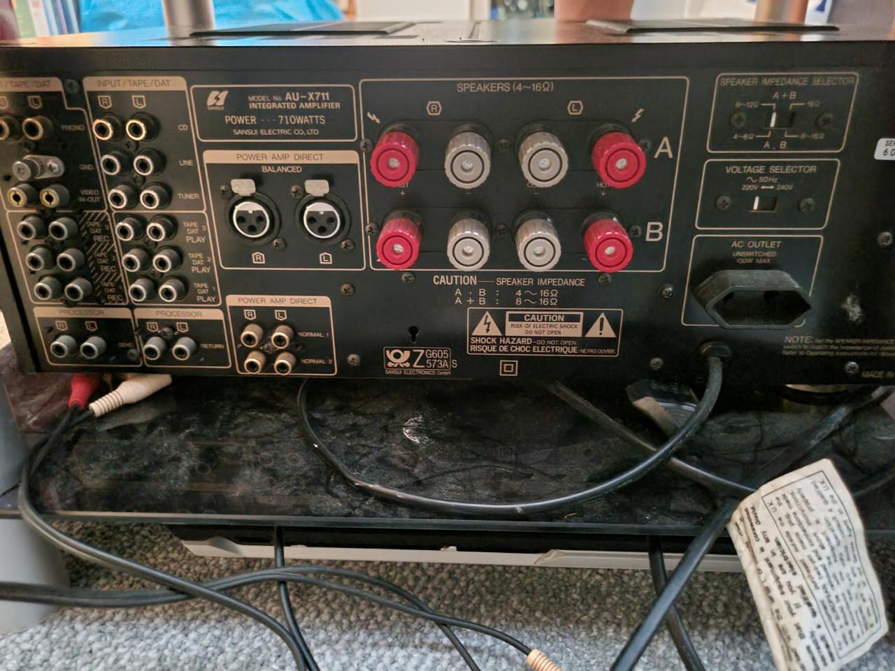 Sansui AU-X711 100W Klasse-A