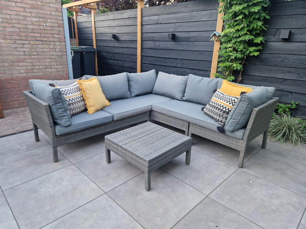 Lounge set grijs