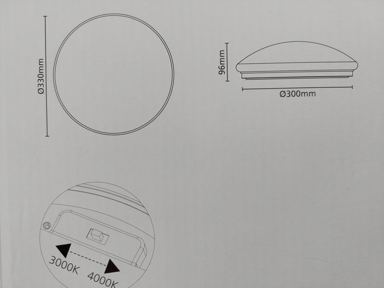 Lamp met sensor -  NIEUW