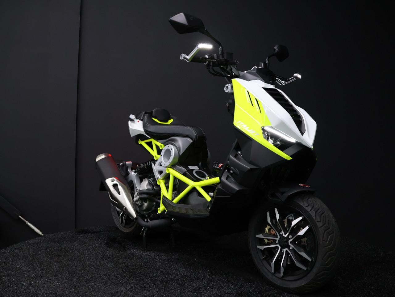 DRAGSTER 300 | Bianco/Giallo | BTW Motor