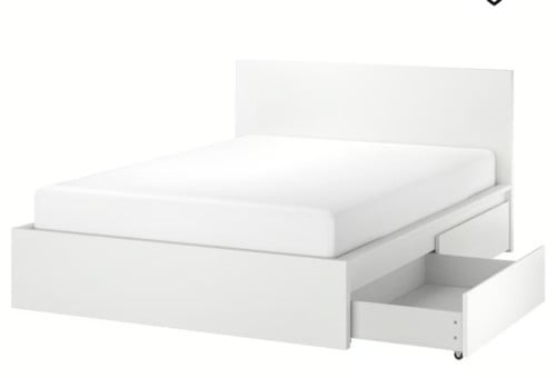 Ikea Malm bed 140x200 nieuwstaat