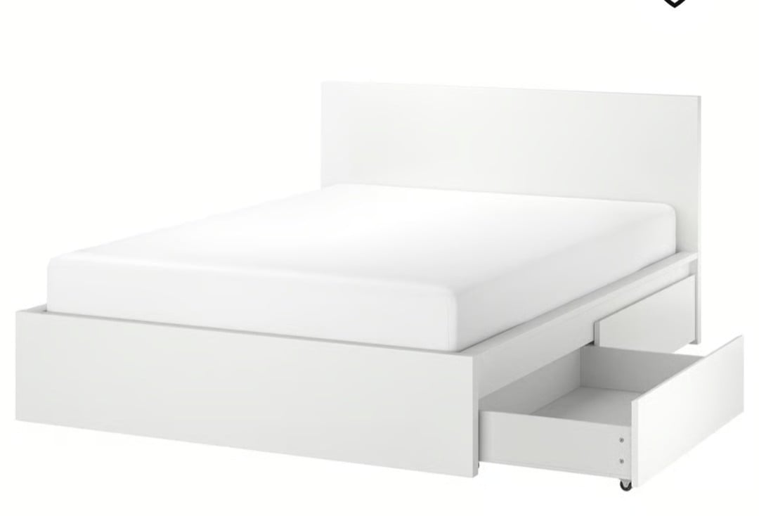 Ikea Malm bed 140x200 nieuwstaat