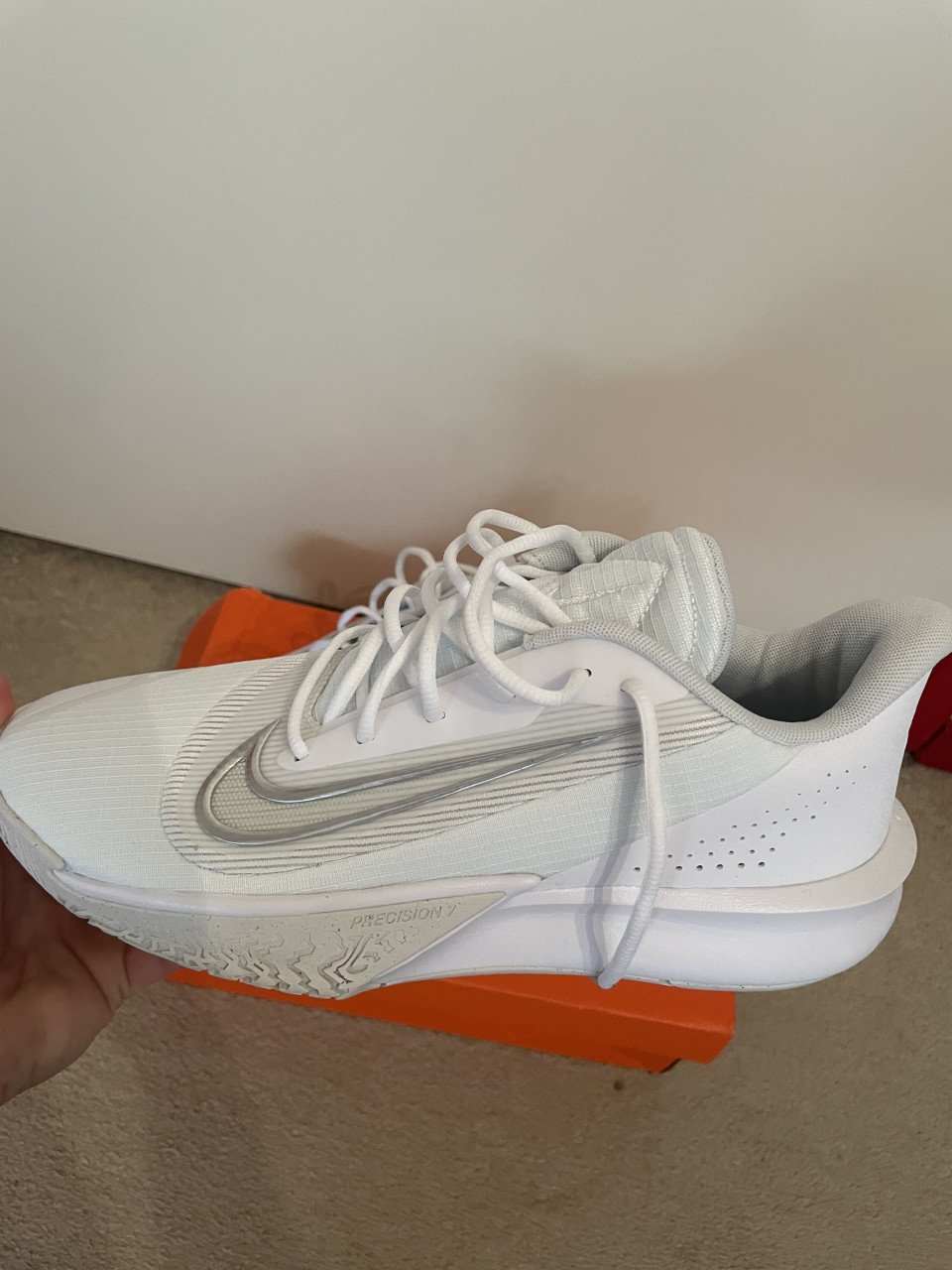 Nike Precision VII Sn09 White/Grey 8.5 (43)
