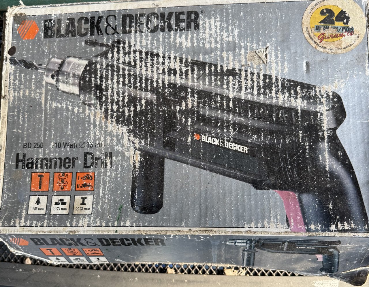 Black & Decker BD 250 Hammer drill