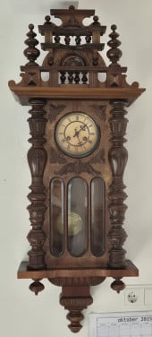 Antieke Junghans Wandklok