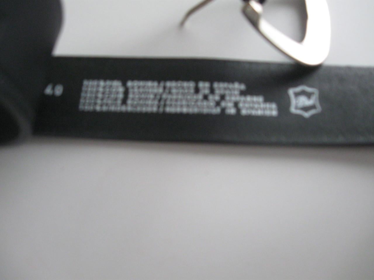 Nieuw leren herenriem