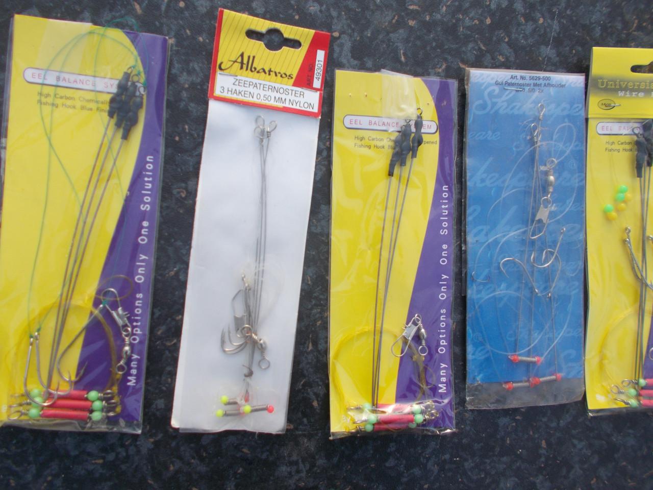 10 zeevisonderlijnen voor de zee (boot) visserij