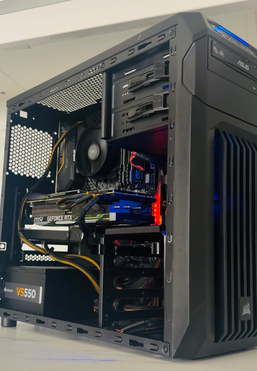 Gaming pc - Ryzen 5600X - RTX 2080Super - Samsung 1000GB SSD - WiFi - 16 GB