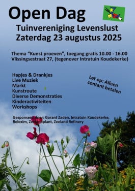 OPEN DAG VOLKSTUINVERENIGING LEVENSLUST VLISSINGEN