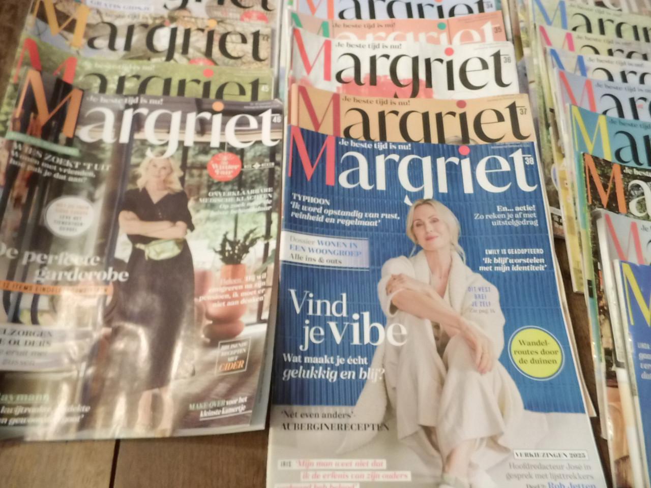 Margriet, 33 tijdschriften .