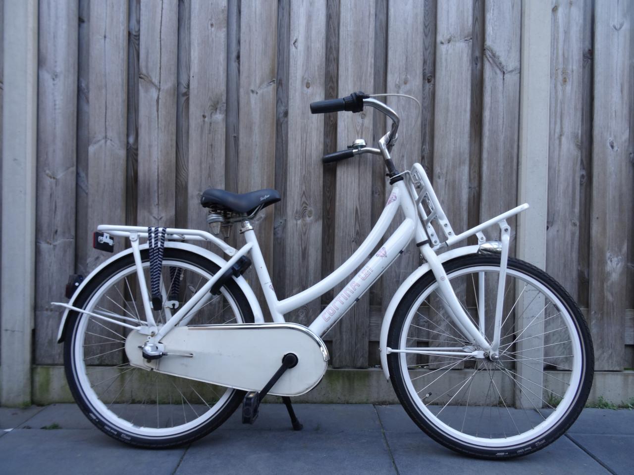 ✨Stoere Meisjesfiets  Cortina U4 Transport 24 inch 3 Versnellingen