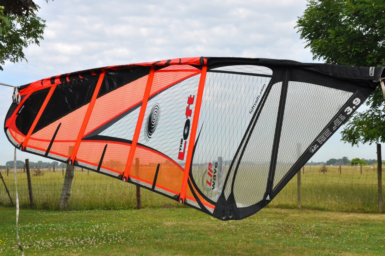 3.9 - 4.3 - 4.7m2 LoftSails LipWave zeilen set