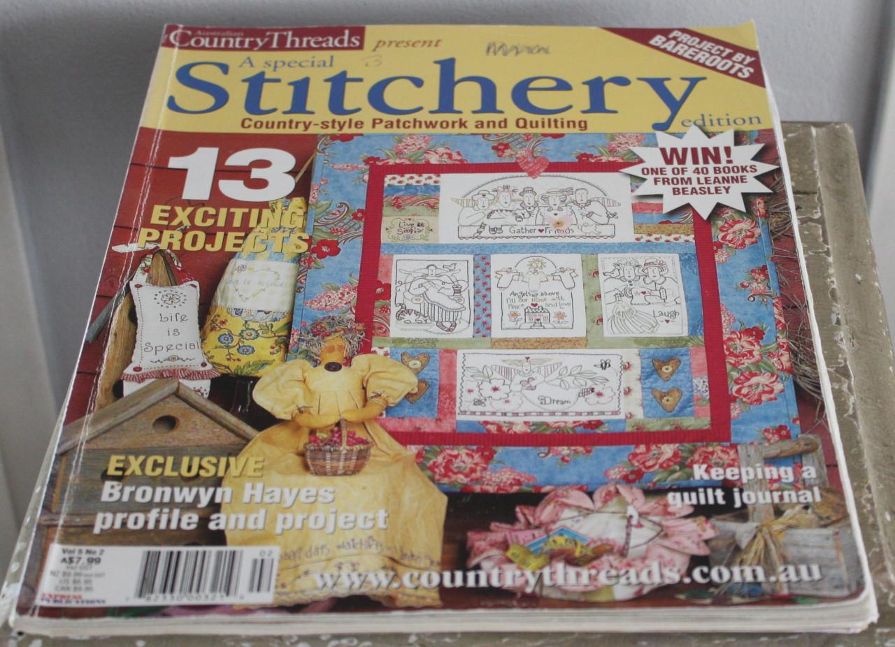 Country threads patchwork and quilting vol 5-no 2