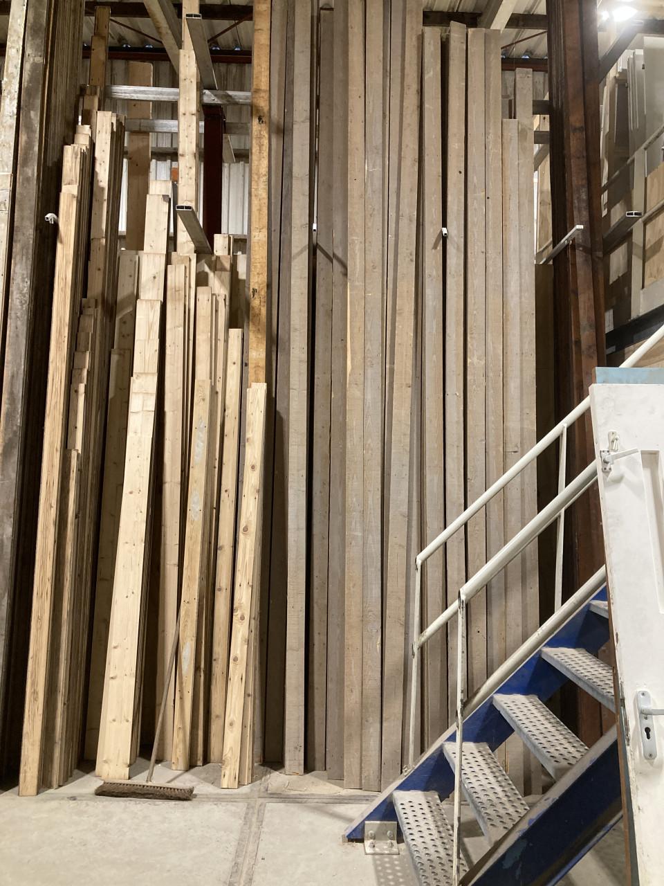 Vloerdelen en dakbeschot