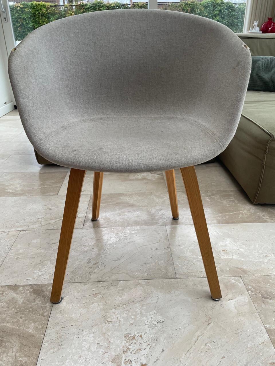 HAY About a Chair AAC22 stoel licht eiken onderstel (6 stuks)