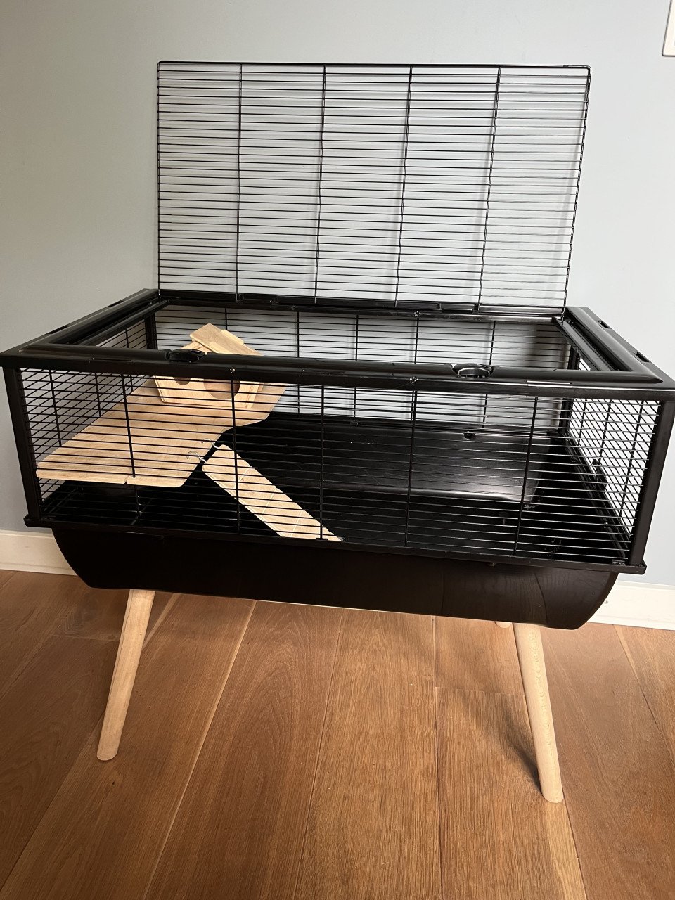 Hamsterkooi met buitenren
