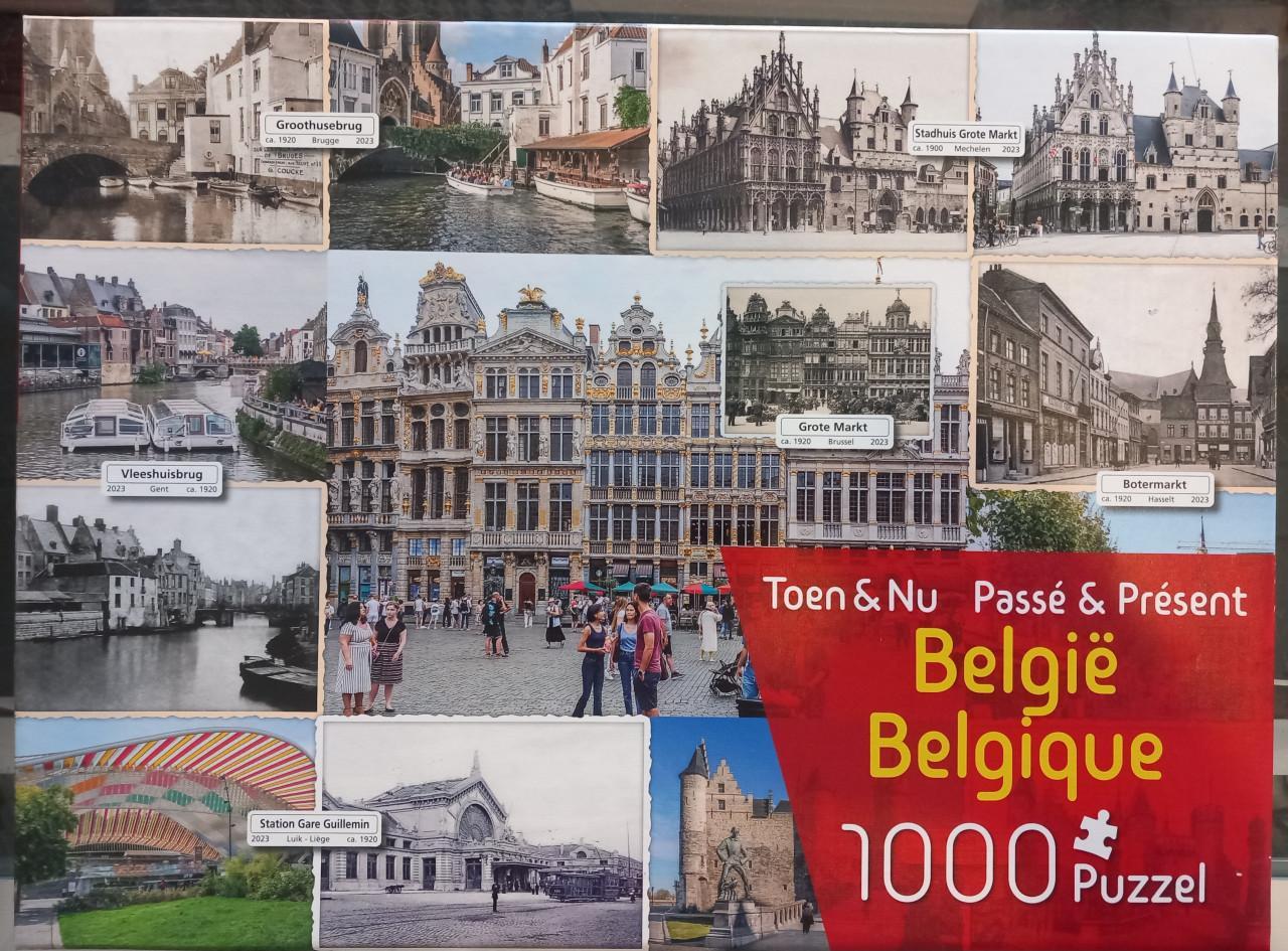 Puzzel België toen en nu