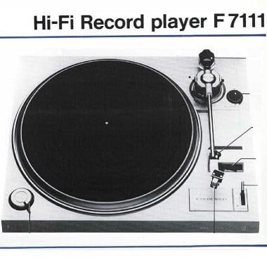 Philips F711 Platenspeler