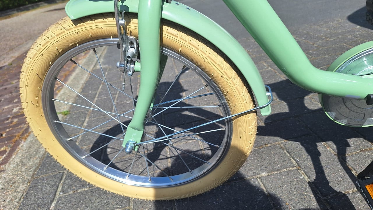 Puky Steel, retro groen 18 inch