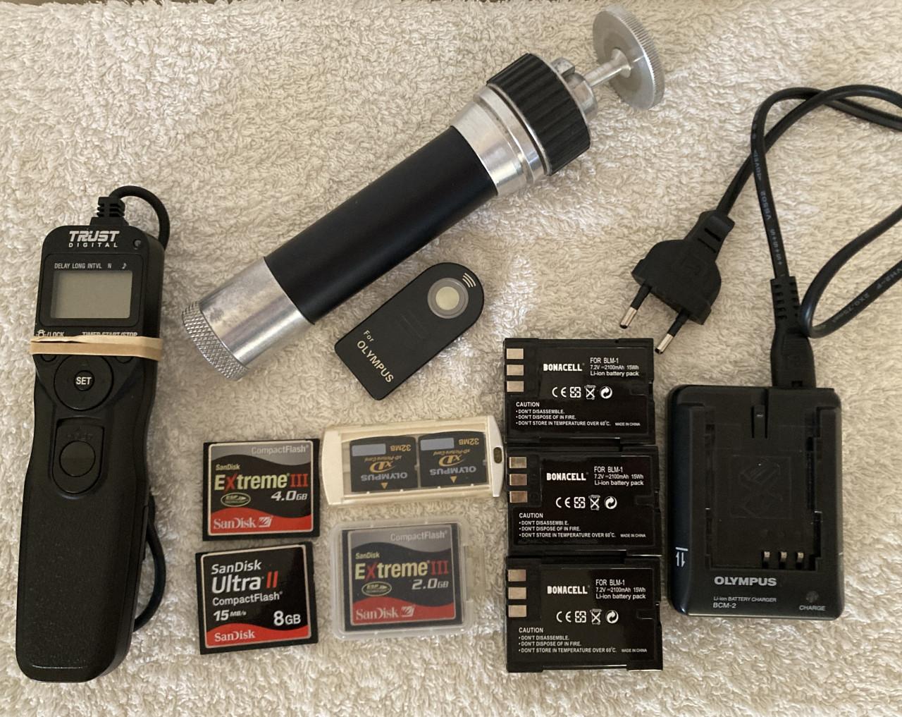 Olympus E-510 met toebehoren