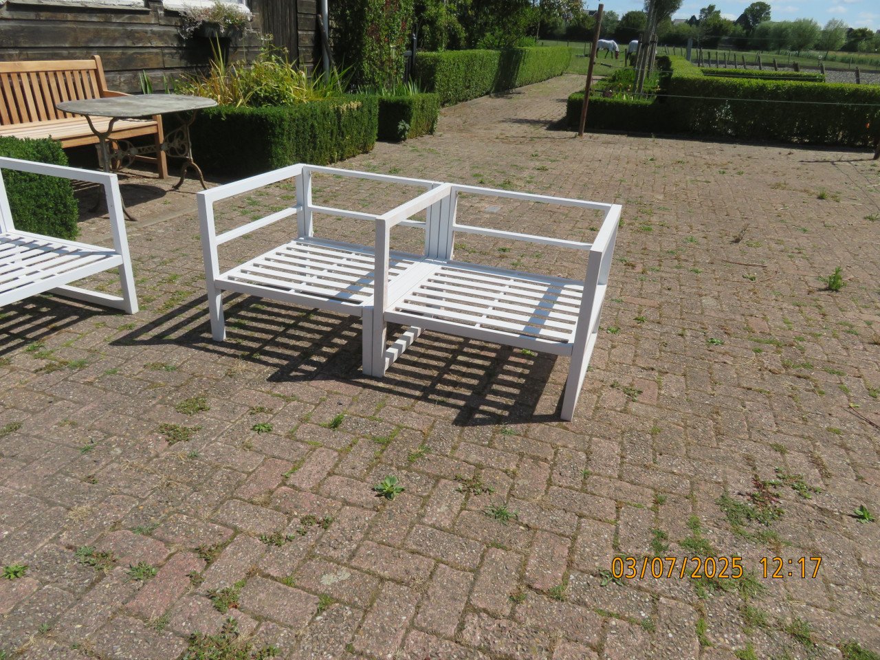 Lounge set zonder kussens