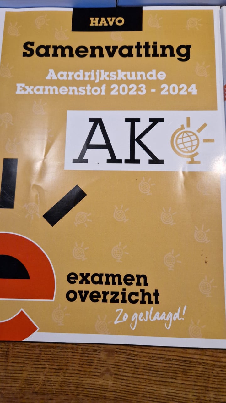 Examenbundels/samenvattingen Havo