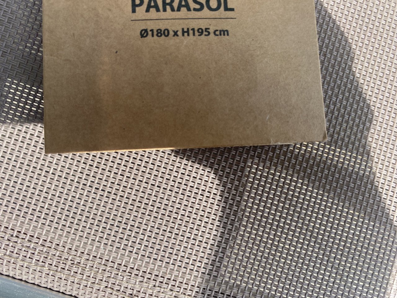 Parasol met UV-bescherming NIEUW