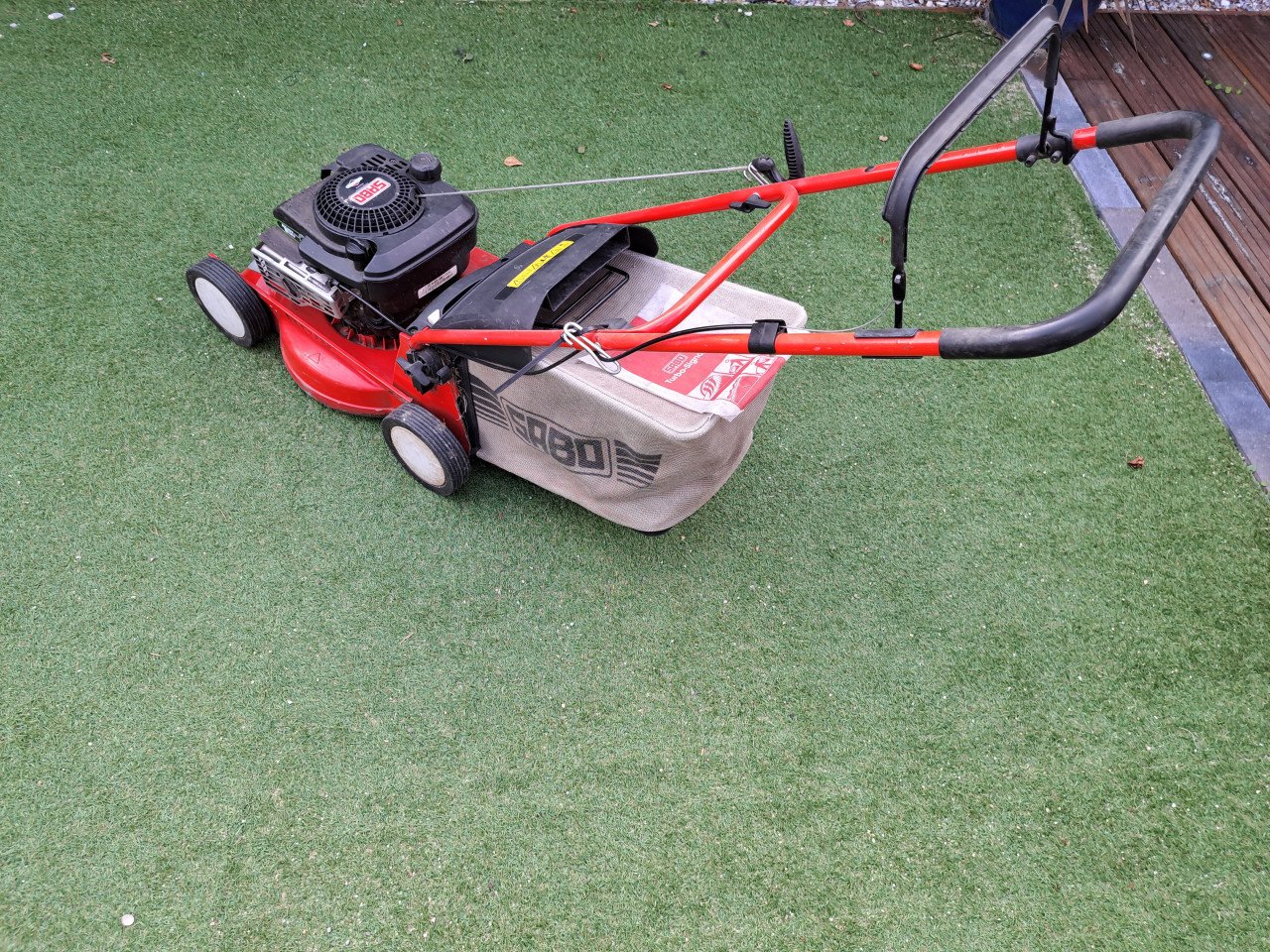 SABO grasmaaier benzine turbostar 43-compact