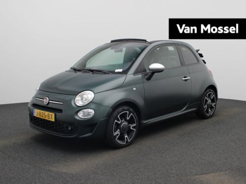 Fiat 500 C 1.0 hybrid rockstar | navigatie | climate control | side-skirts 