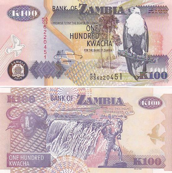Biljetten Zambia UNC