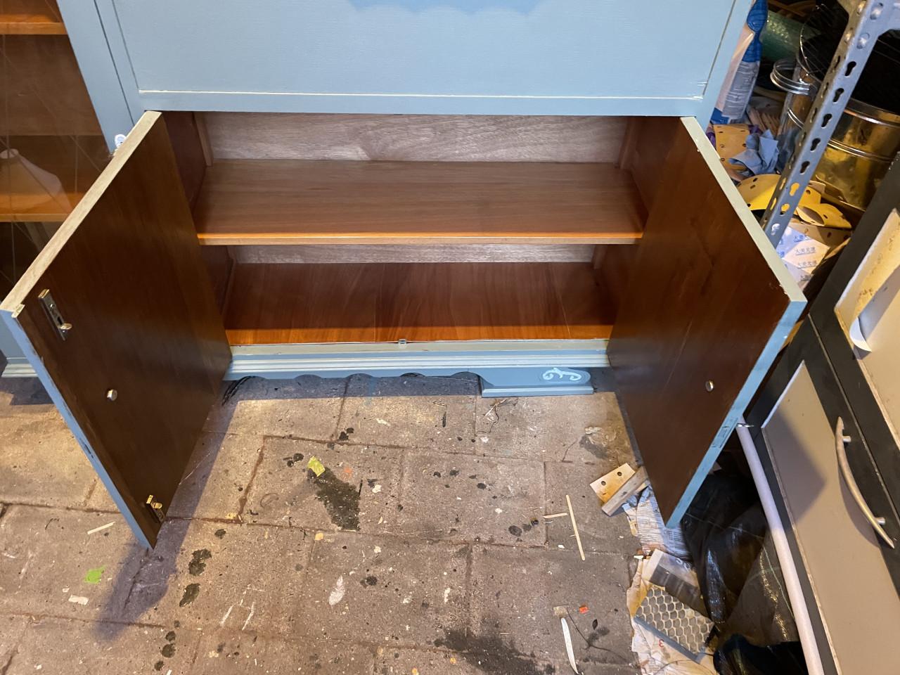 Vintage sfeervolle kast