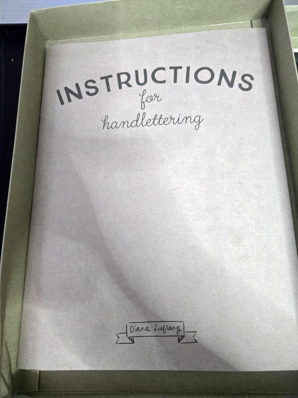 Diana Leeflang Handlettering Set, Nieuw