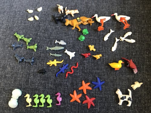 Verschillende playmobil dieren