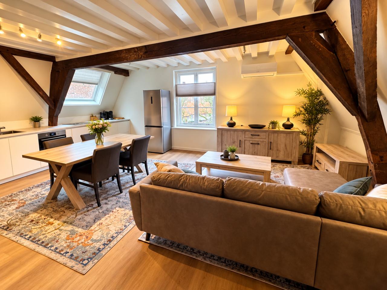 Te huur voor 6 maanden: 2 luxe appartementen in het centrum van Middelburg