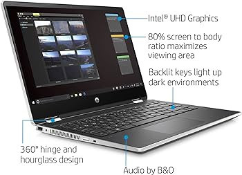 HP Pavilion-Full HD-i5-W11-SSD-werk16giga-Office2019-B&O-WiFi-Bluetooth