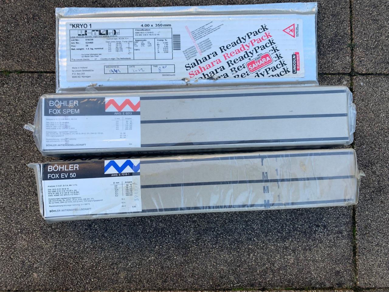 Welco laspost 120 met toebehoren