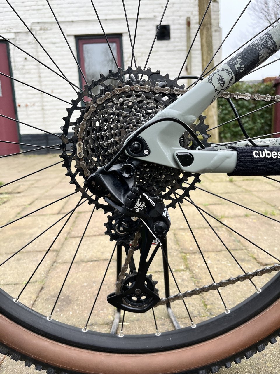 Te koop Cube mountainbike.