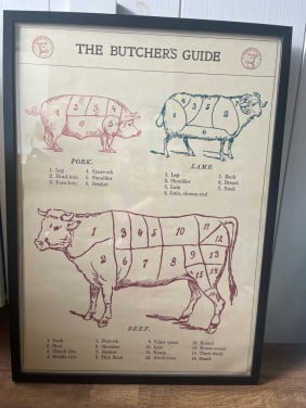 Poster in lijst - The Butcher’s Guide