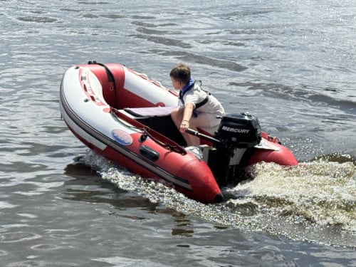 Debo rubberboot met Mercury 3,5 pk
