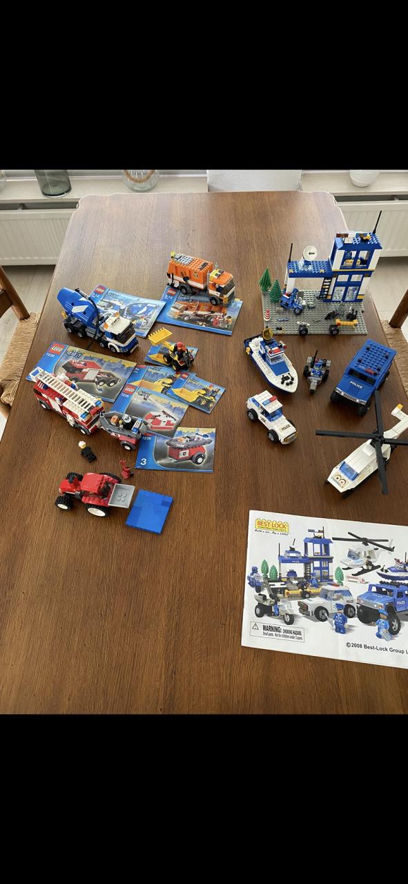 Lego en Best-lick verzameling